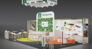 Visuel stand