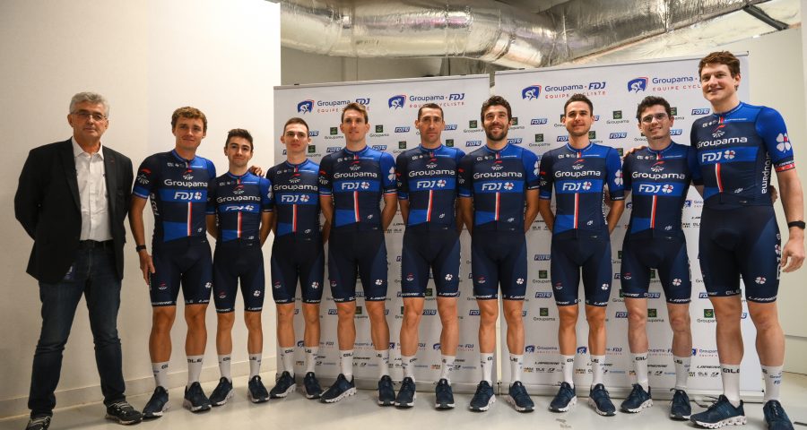 Présentation saison 2023 - Crédit photo : N. Götz / Équipe cycliste Groupama-FDJ